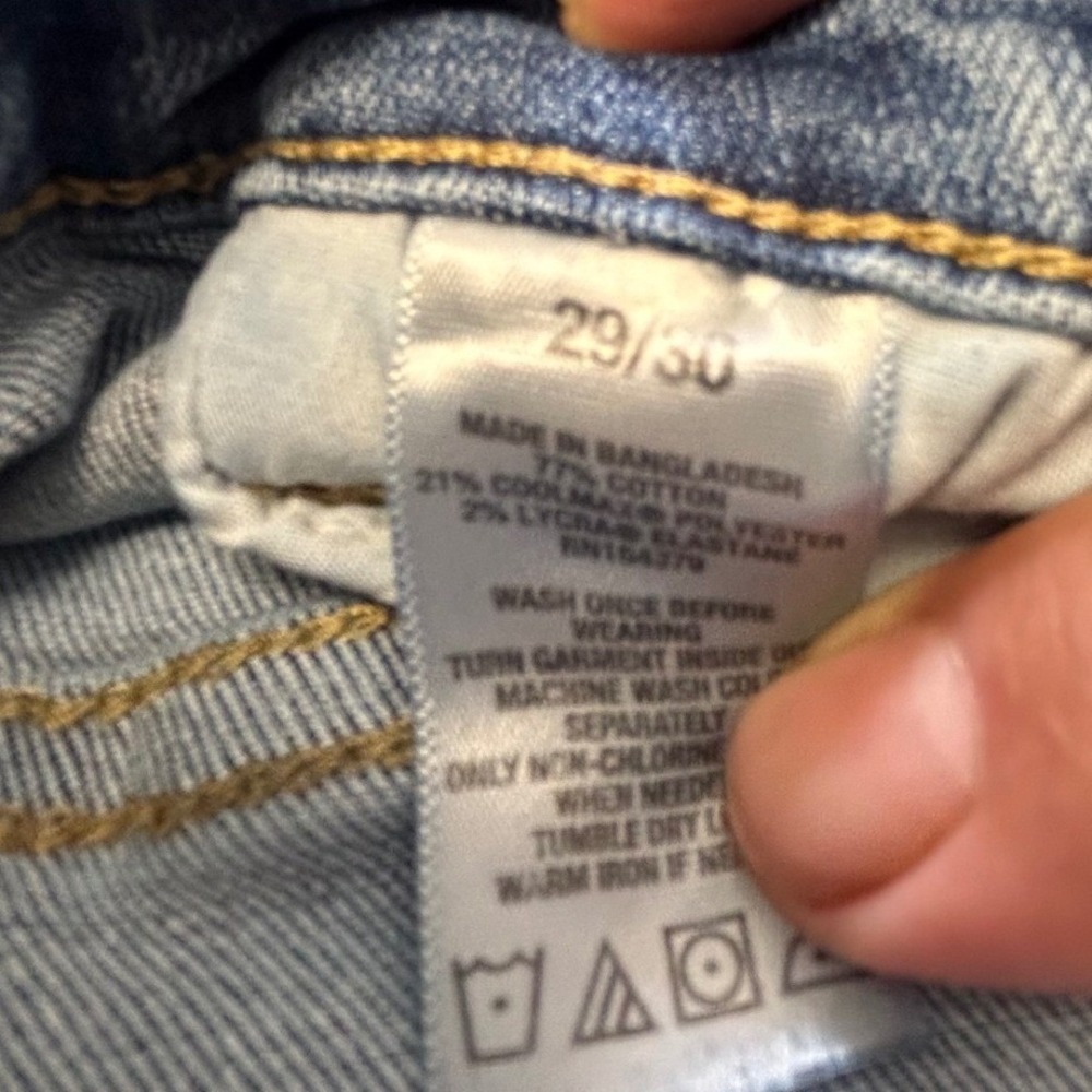 Aeropostale Super Skinny Distressed Light Wash Jeans 29/30 - Picture 4 of 7